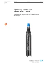 Предварительный просмотр 1 страницы Endress+Hauser Memosens COS51E Operating Instructions Manual