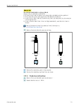 Предварительный просмотр 35 страницы Endress+Hauser Memosens COS51E Operating Instructions Manual