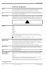 Preview for 58 page of Endress+Hauser Micropilot FMR67 Technical Information