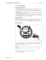 Предварительный просмотр 41 страницы Endress+Hauser micropilot M FMR 240 Operating Instructions Manual