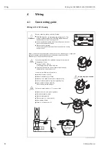 Preview for 28 page of Endress+Hauser Micropilot M FMR245 Operating Instructions Manual