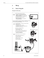 Предварительный просмотр 26 страницы Endress+Hauser Micropilot M FMR250 Operating Instructions Manual