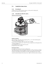 Предварительный просмотр 16 страницы Endress+Hauser Micropilot S FMR530 Operating Instructions Manual