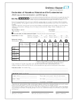 Предварительный просмотр 79 страницы Endress+Hauser Micropilot S FMR540 Operating Instructions Manual