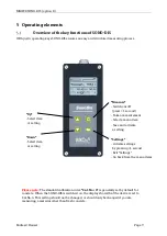 Предварительный просмотр 9 страницы Endress+Hauser MMP20 SONO Mobil Operating Instructions Manual