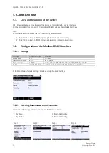 Предварительный просмотр 14 страницы Endress+Hauser Modbus Liquistation CSF22 Manualline