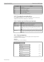 Предварительный просмотр 67 страницы Endress+Hauser MODBUS RS485 Operating Instructions Manual