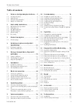 Preview for 3 page of Endress+Hauser Nanomass Gas Density Operating Instructions Manual