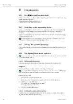 Preview for 36 page of Endress+Hauser Nanomass Gas Density Operating Instructions Manual