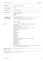 Preview for 69 page of Endress+Hauser Nanomass Gas Density Operating Instructions Manual