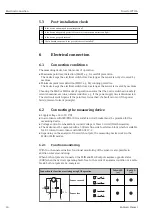 Предварительный просмотр 14 страницы Endress+Hauser Nivector FTI26 Operating Instructions Manual