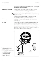 Preview for 16 page of Endress+Hauser nivocompact FTC 831 Installation And Operating Manual