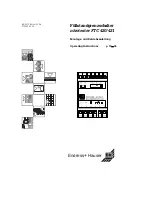 Предварительный просмотр 1 страницы Endress+Hauser nivotester FTC 420 Operating Instructions Manual