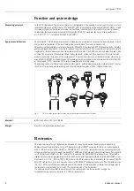 Предварительный просмотр 2 страницы Endress+Hauser Omnigrad T TR25 Technical Information