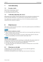 Preview for 17 page of Endress+Hauser OUSAF11 Operating Instructions Manual