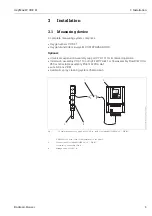 Предварительный просмотр 7 страницы Endress+Hauser OxyMax W COS 31 Operating Instructions Manual