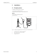 Предварительный просмотр 7 страницы Endress+Hauser OxyMax W COS 71 Operating Instructions Manual