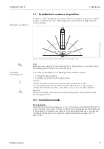 Предварительный просмотр 9 страницы Endress+Hauser OxyMax W COS 71 Operating Instructions Manual