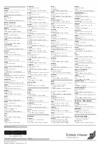 Preview for 28 page of Endress+Hauser OxyMax W COS 71 Operating Instructions Manual