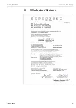 Предварительный просмотр 31 страницы Endress+Hauser Oxymax W COS51D Operating Instructions Manual