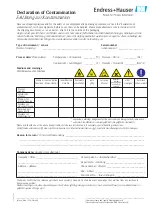 Предварительный просмотр 181 страницы Endress+Hauser PROFI BUS Proline Promag 53 PROFIBUS DP Operating Manual