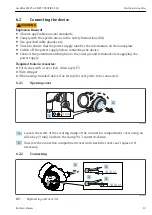 Предварительный просмотр 19 страницы Endress+Hauser PROFIBUS PA Levelflex FMP56 Operating Instructions Manual