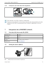 Предварительный просмотр 23 страницы Endress+Hauser PROFIBUS PA Micropilot FMR53 Brief Operating Instructions