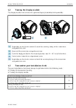 Предварительный просмотр 13 страницы Endress+Hauser Proline 300 Brief Operating Instructions