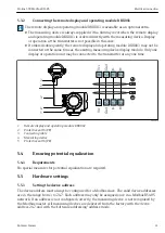 Предварительный просмотр 21 страницы Endress+Hauser Proline 300 Brief Operating Instructions