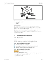 Предварительный просмотр 23 страницы Endress+Hauser Proline Cubemass C 100 HART Operating Instructions Manual