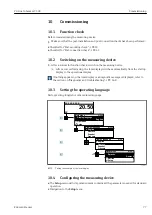 Предварительный просмотр 77 страницы Endress+Hauser Proline Cubemass C 300 Operating Instructions Manual