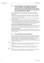 Предварительный просмотр 6 страницы Endress+Hauser Proline Fieldcheck Operating Instructions Manual