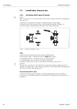 Предварительный просмотр 22 страницы Endress+Hauser Proline Promag 10 Operating Instructions Manual