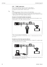 Предварительный просмотр 42 страницы Endress+Hauser Proline Promag 10 Operating Instructions Manual