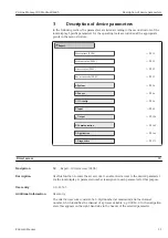 Preview for 11 page of Endress+Hauser Proline Promag 300 Description Of Device Parameters