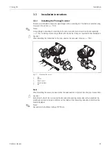 Предварительный просмотр 21 страницы Endress+Hauser Proline Promag 50 Operating Instructions Manual