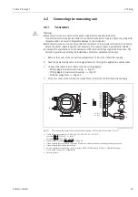 Предварительный просмотр 43 страницы Endress+Hauser Proline Promag 51 Operating Instructions Manual