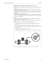 Предварительный просмотр 25 страницы Endress+Hauser Proline Promag 55 PROFIBUS PA Operating Instructions Manual