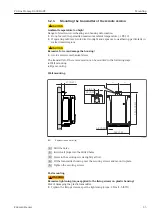 Предварительный просмотр 25 страницы Endress+Hauser Proline Promag D 400 HART Operating Instructions Manual