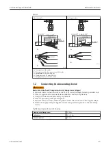 Предварительный просмотр 35 страницы Endress+Hauser Proline Promag D 400 HART Operating Instructions Manual