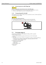 Предварительный просмотр 22 страницы Endress+Hauser Proline Promag H 500 Operating Instructions Manual