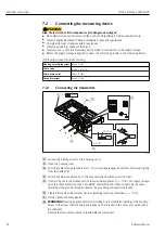 Предварительный просмотр 36 страницы Endress+Hauser Proline Promag L 400 HART Operating Instructions Manual