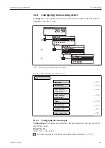 Предварительный просмотр 67 страницы Endress+Hauser Proline Promag L 400 HART Operating Instructions Manual