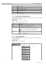 Предварительный просмотр 116 страницы Endress+Hauser Proline Promag L 400 HART Operating Instructions Manual