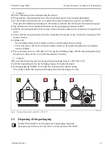 Предварительный просмотр 13 страницы Endress+Hauser Proline Promag L 800 Brief Operating Instructions