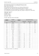 Предварительный просмотр 23 страницы Endress+Hauser Proline Promag L 800 Brief Operating Instructions