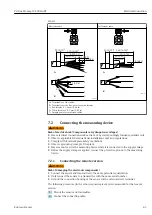 Предварительный просмотр 43 страницы Endress+Hauser Proline Promag W 400 HART Operating Instructions Manual