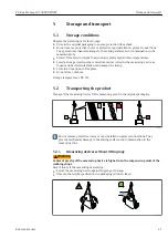 Предварительный просмотр 21 страницы Endress+Hauser Proline Promag W 500 Operating Instructions Manual