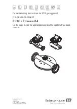 Endress+Hauser Proline Promass 84 Commissioning Instructions предпросмотр