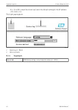 Предварительный просмотр 42 страницы Endress+Hauser Proline Promass A 100 Operating Instructions Manual